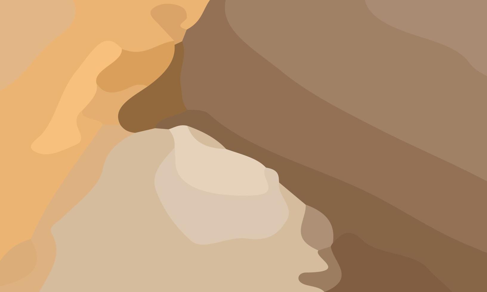 enkel brun abstrakt bakgrund. olika former och unik kompositioner. lämplig för posters och banderoller vektor