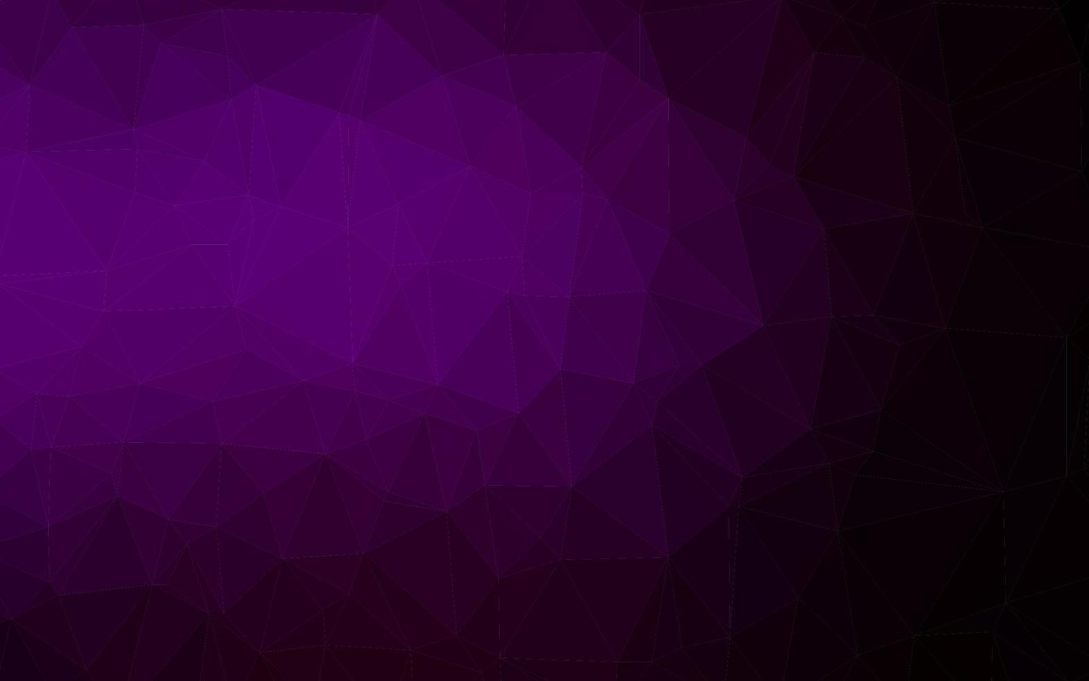 mörk lila vektor polygon abstrakt bakgrund.
