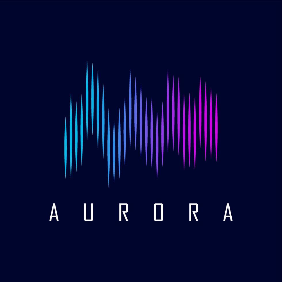 Aurora-Vektor-Logo vektor