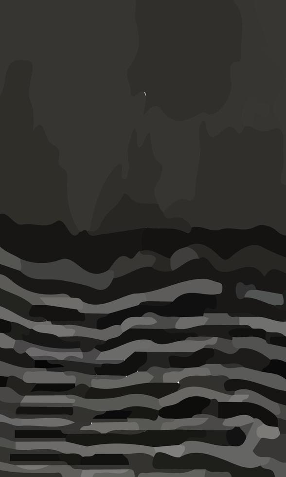 enkel estetisk svart abstrakt bakgrund. olika former och svartvit Färg. lämplig för affisch och baner vektor