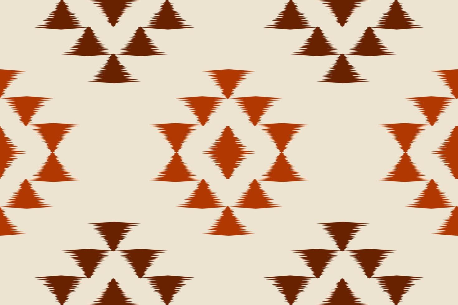 Stoff-Ikat-Musterkunst. geometrisches ethnisches nahtloses muster traditionell. amerikanischer, mexikanischer Stil. vektor