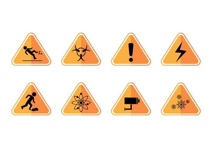 Free Caution Sign Icon Vektor