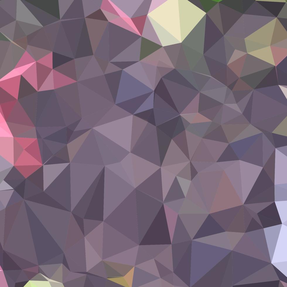 lila abstrakter niedriger Polygonhintergrund der Cybertraube vektor