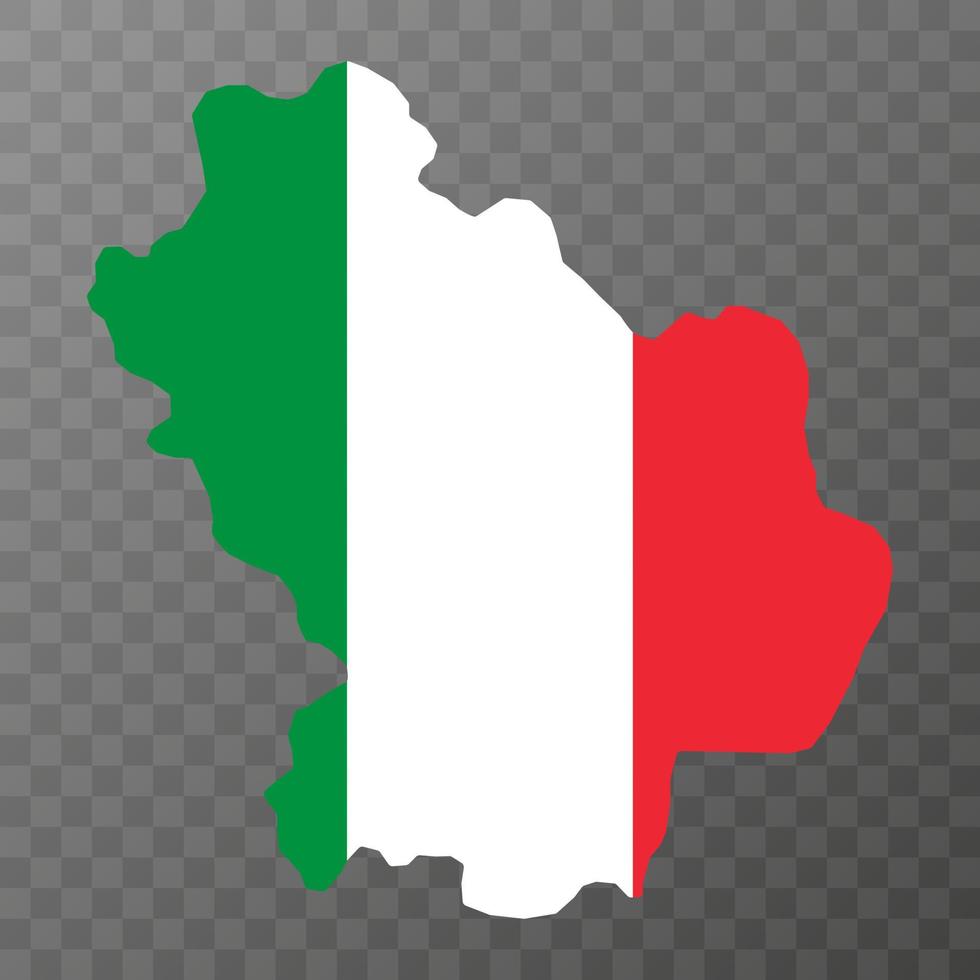 Basilikata Karte. Region Italien. Vektor-Illustration. vektor