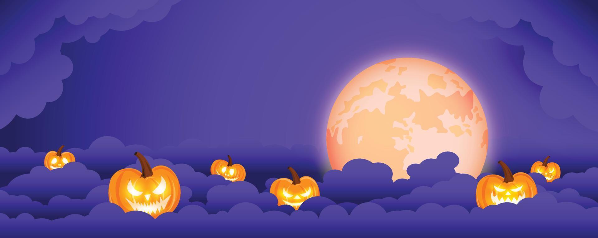 fröhliches halloween, zombiehände und fledermäuse, feiertagsbeschriftung für banner, vektorillustration. vektor