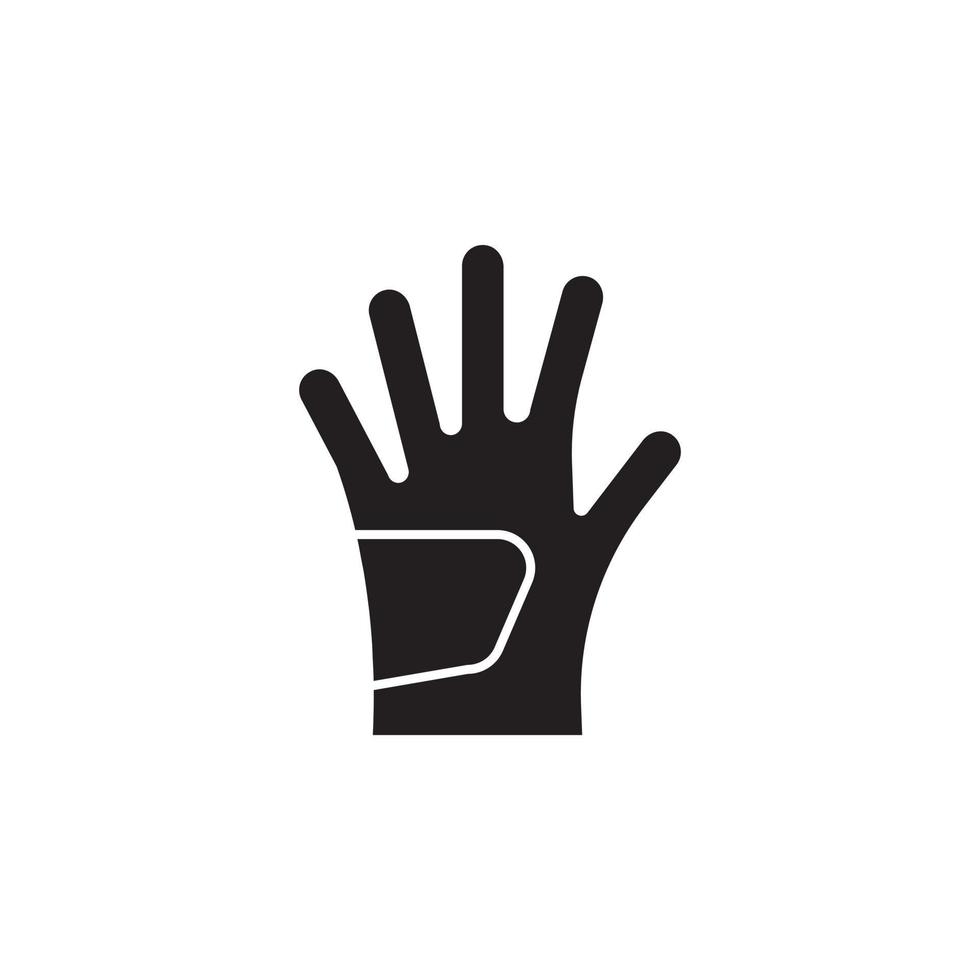 Handschuhe-Vektor für Website-Symbol-Icon-Präsentation vektor