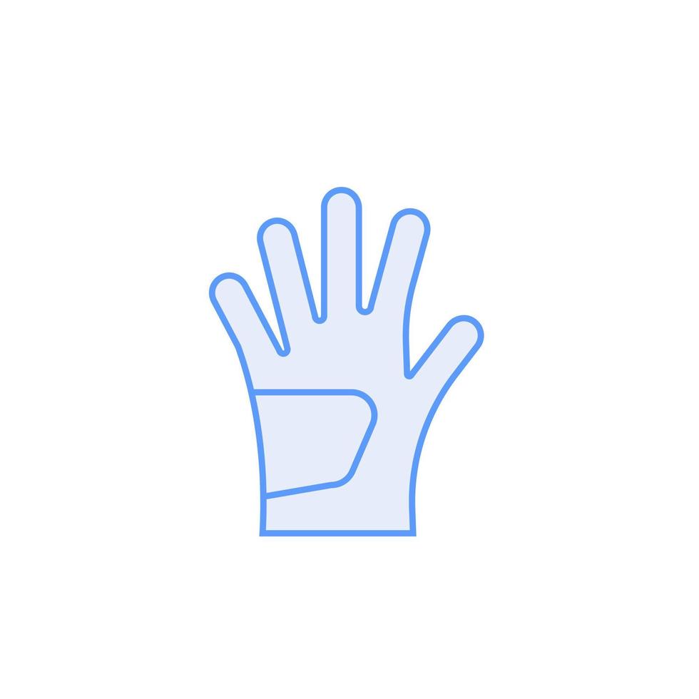 Handschuhe-Vektor für Website-Symbol-Icon-Präsentation vektor