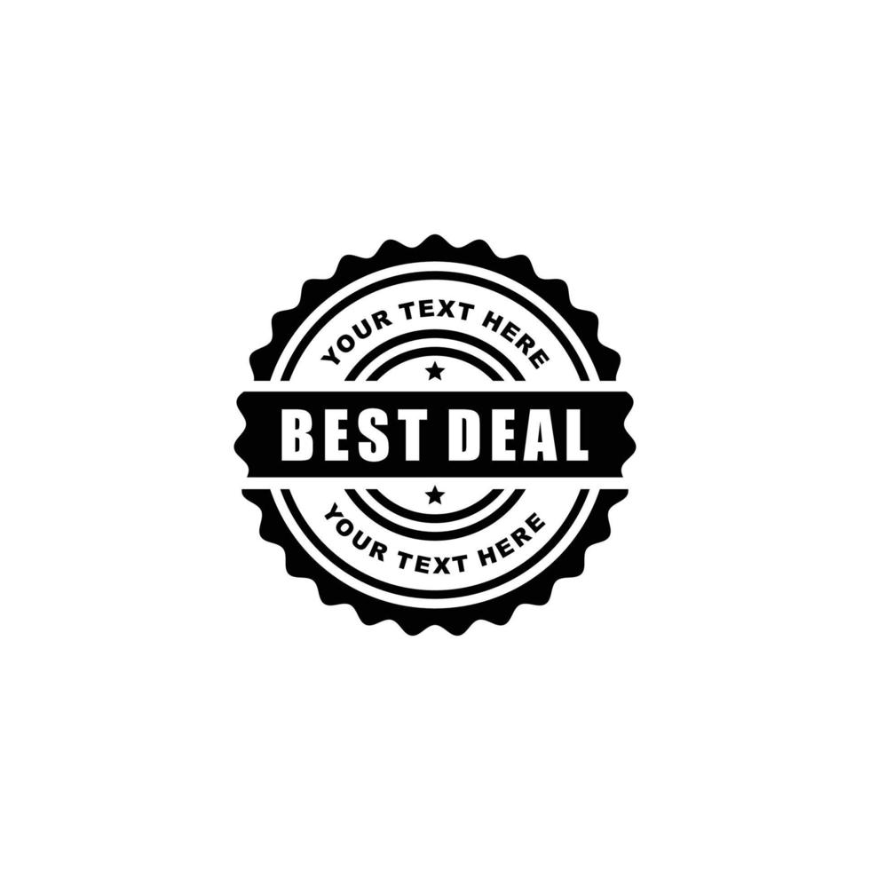 Best Deal Grunge Stempel Siegel Symbol Vektor