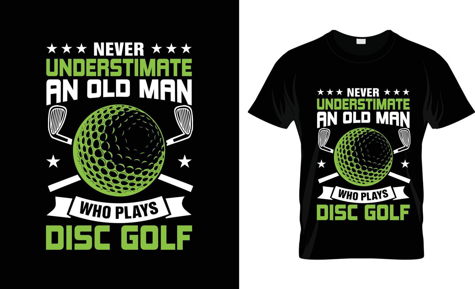 Golf-T-Shirt-Design, Golf-T-Shirt-Slogan und Bekleidungsdesign, Golftypografie, Golfvektor, Golfillustration vektor