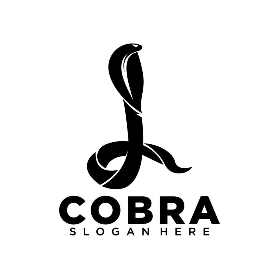 kobra logotyp. kobra ikon. kobra illustration vektor