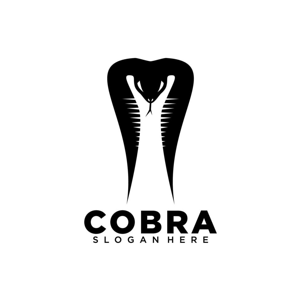 kobra logotyp. kobra ikon. kobra illustration vektor