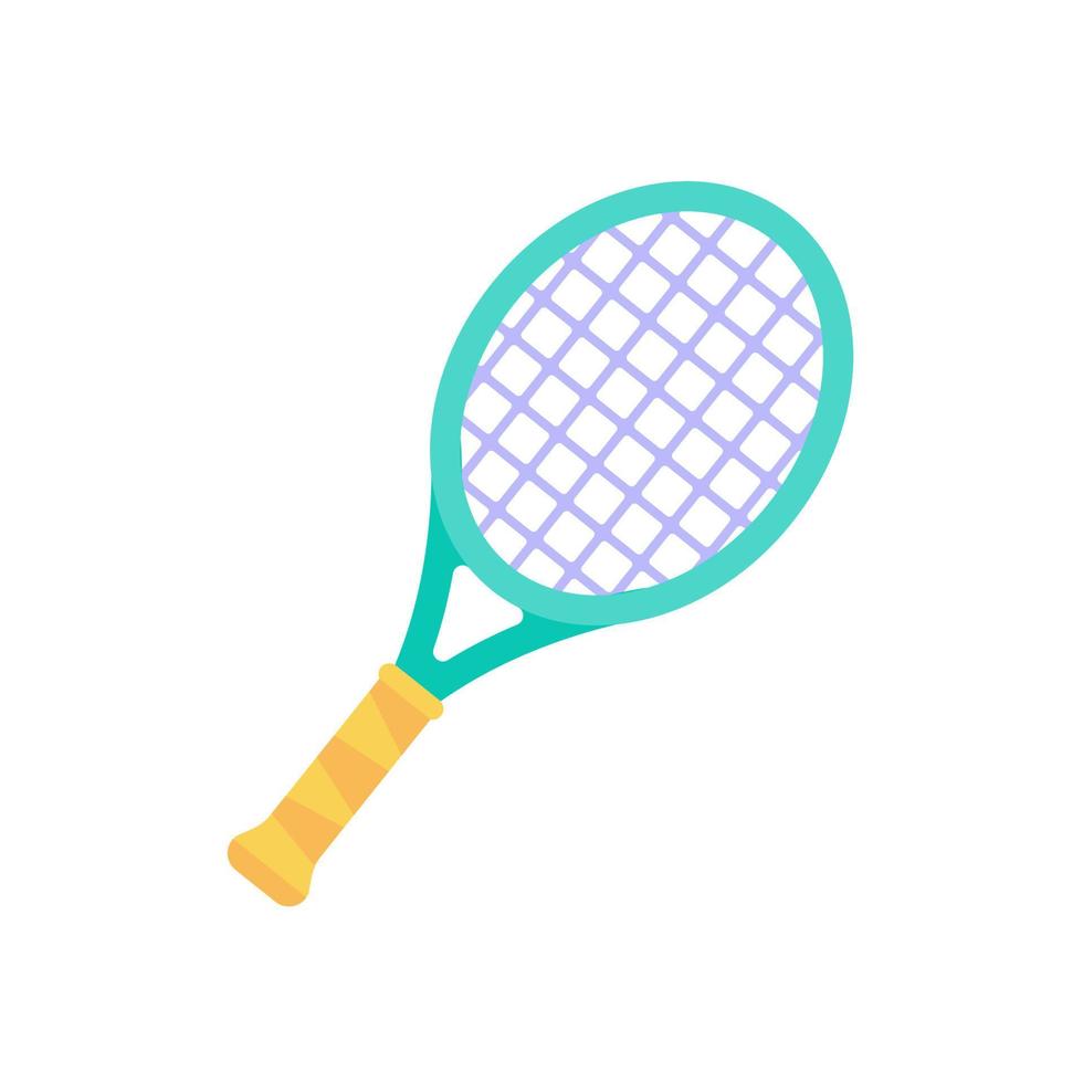 tennis racketar och bollar. utomhus- sporter Utrustning vektor