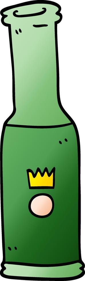 Cartoon-Doodle Flasche Pop vektor