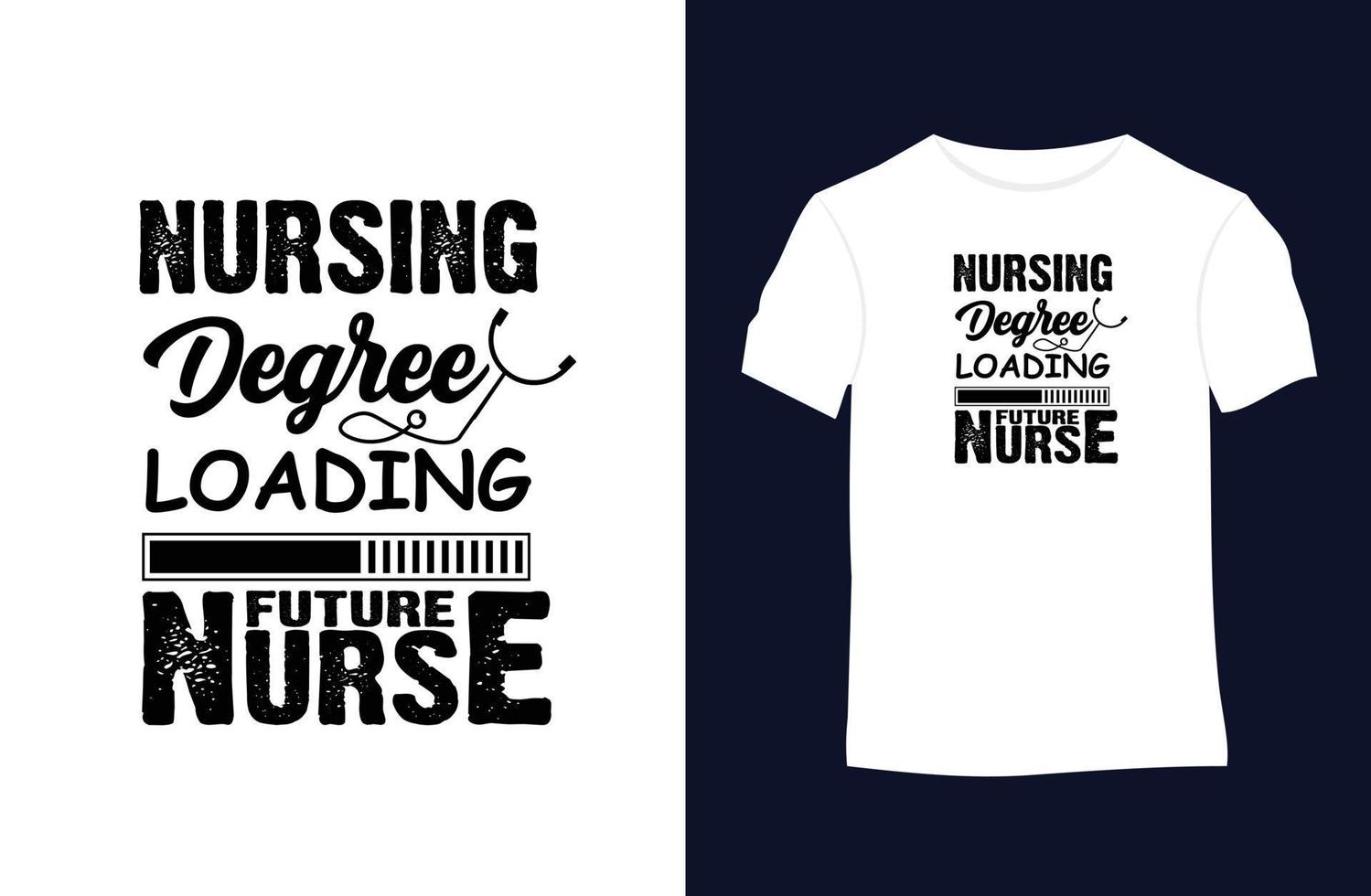 sjuksköterska ordspråk och Citat vektor t-shirt design.
