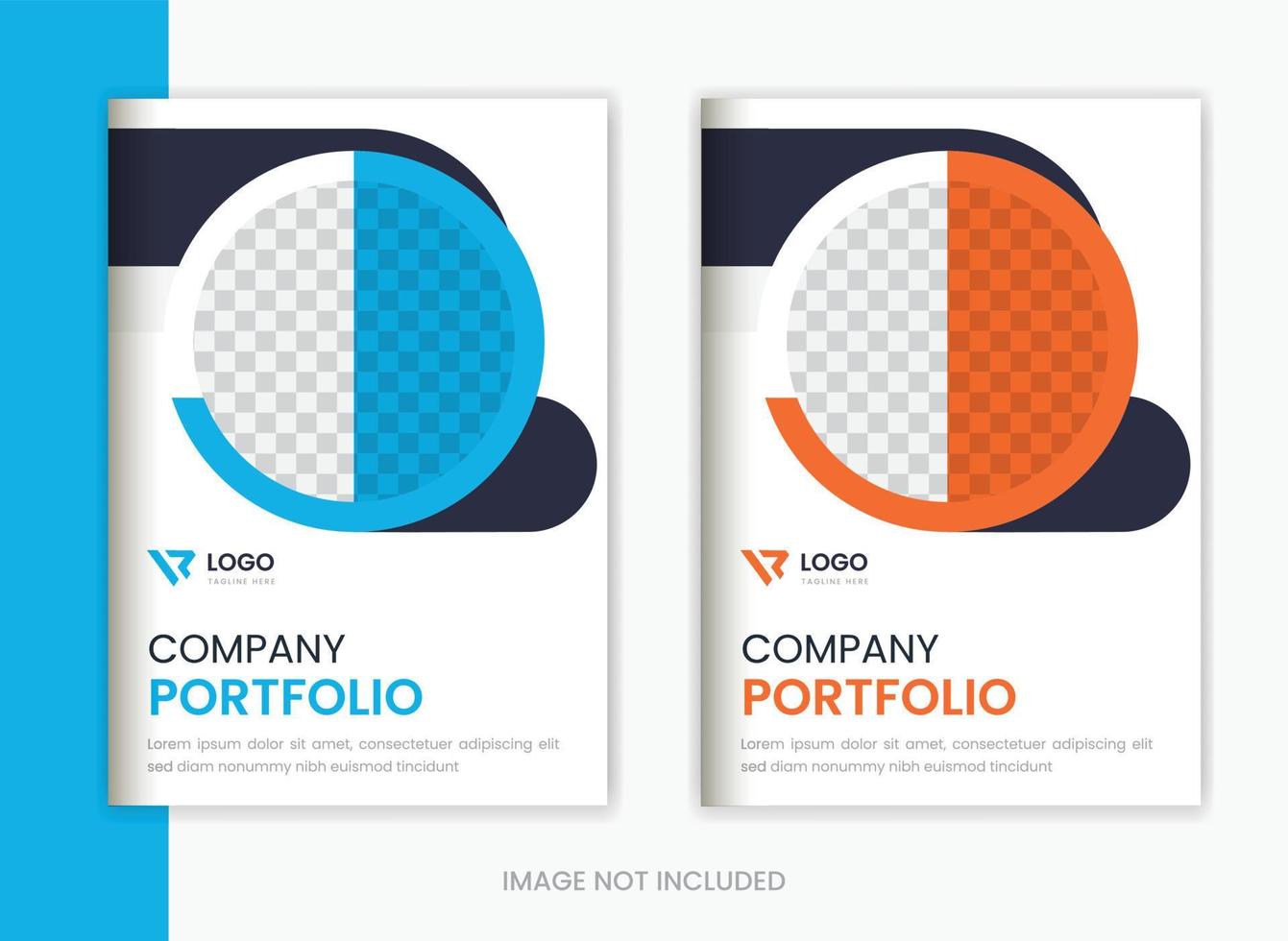 Business-Cover-Design-Set, Unternehmens-Cover für kreative Zeitschriften vektor