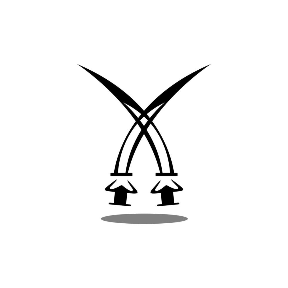 svärd vektor illustration bild ikon symbol