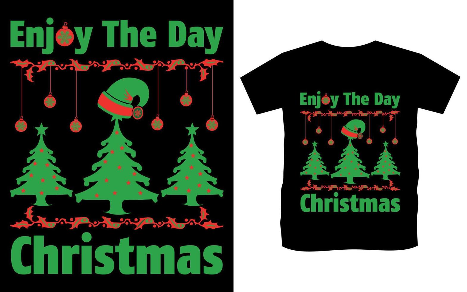 frohe weihnachten typografie vektor t-shirt design.weihnachtsbäume hemd, hemden für weihnachten, niedliche frohe weihnachten hemden, weihnachtshemden für frauen, weihnachtst-stück, weihnachtst-shirt