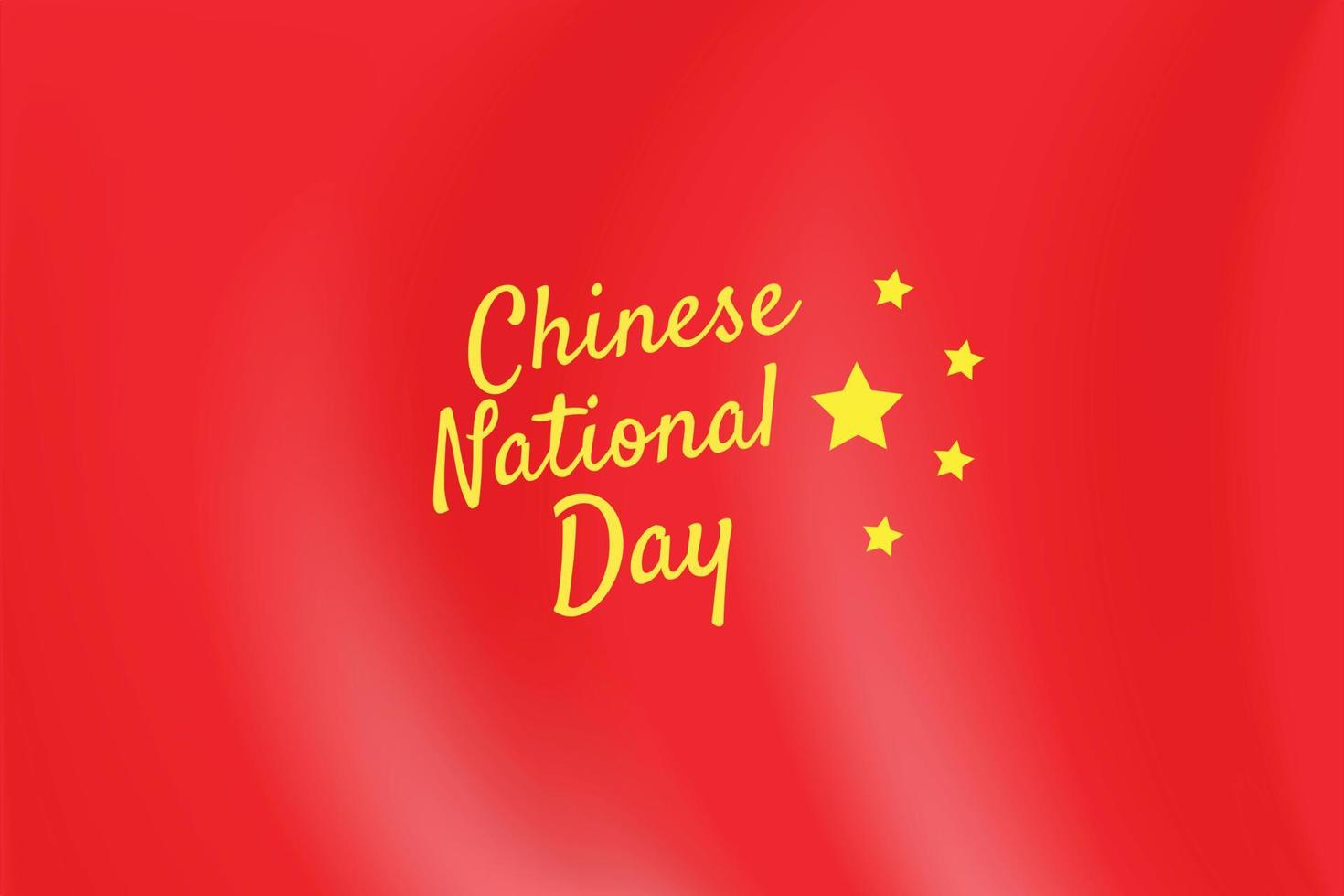 Kinas nationaldag vektor