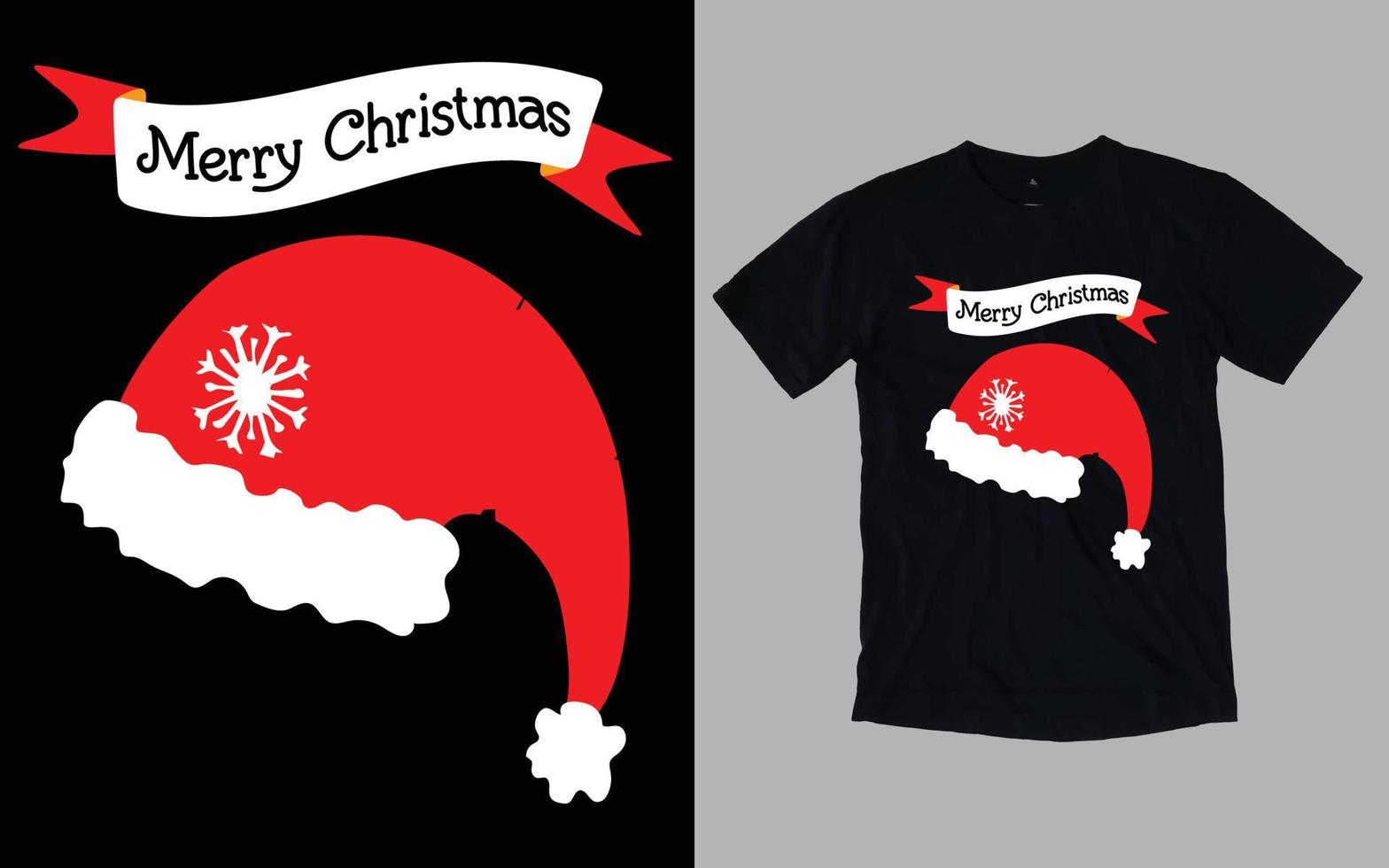 Weihnachtstag-T-Shirt-Design vektor