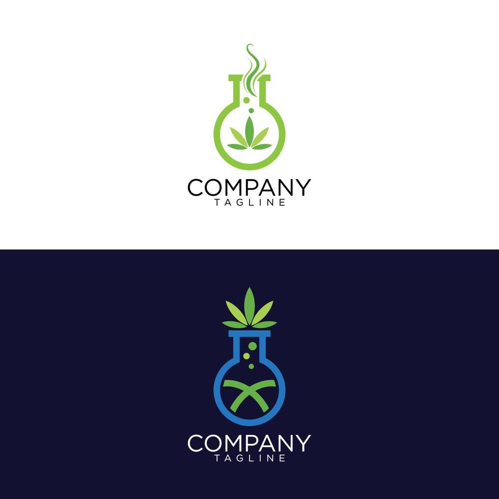 Labor einzigartiges Logo-Design und Premium-Vektorvorlagen vektor