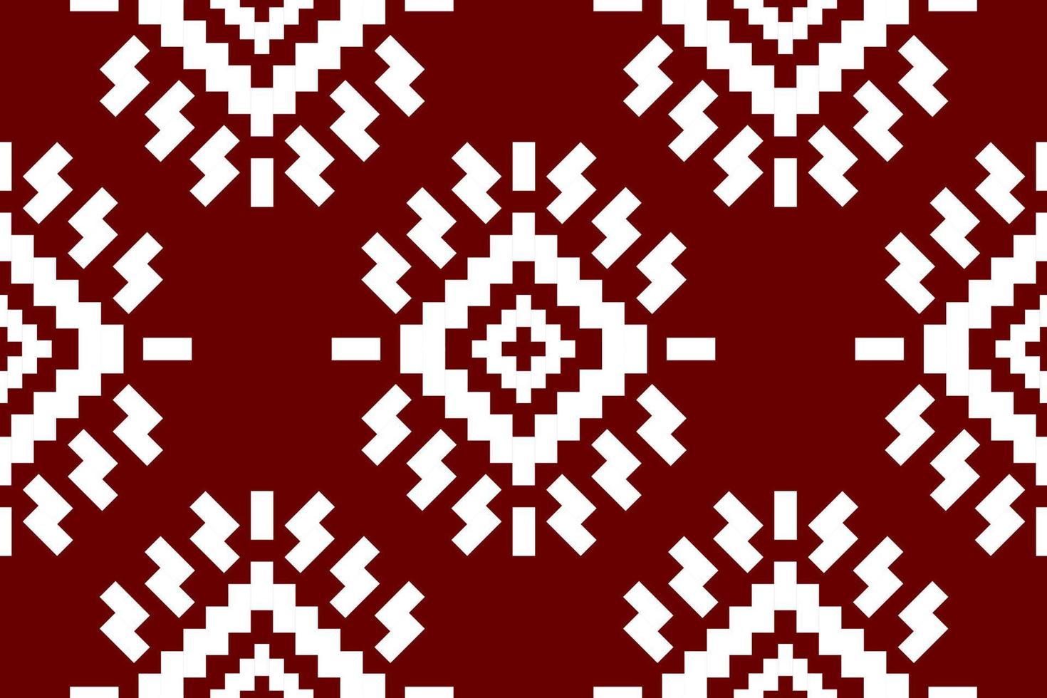 geometrisk etnisk sömlös mönster traditionell. vektor