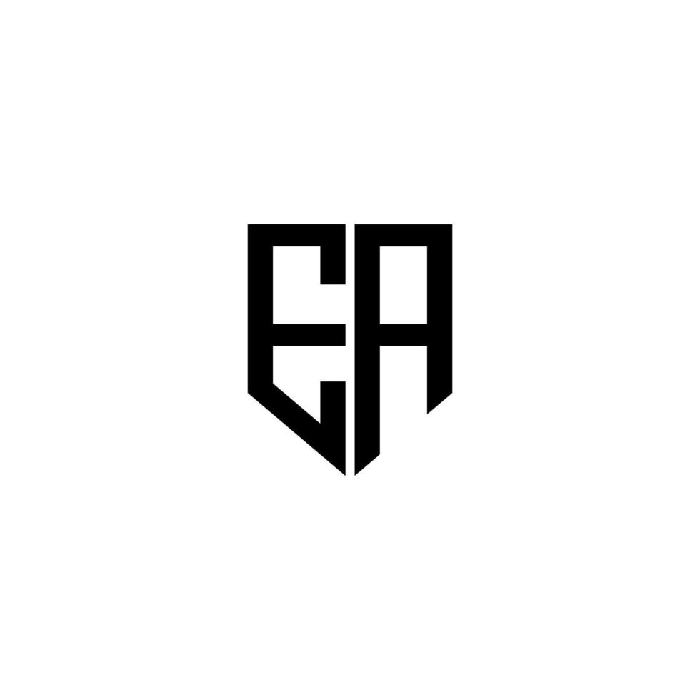 ea brev logotyp design med vit bakgrund i illustratör. vektor logotyp, kalligrafi mönster för logotyp, affisch, inbjudan, etc.