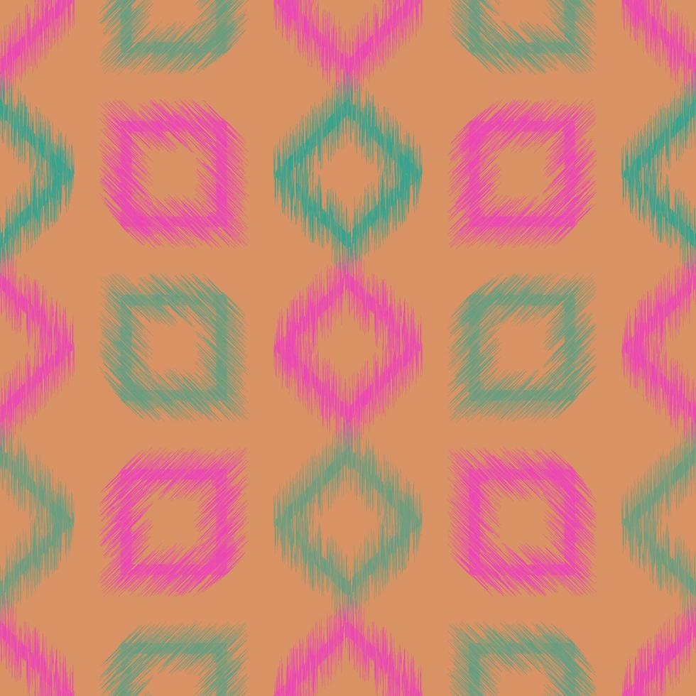 ikat geometrische nahtlose pattern.vector vektor