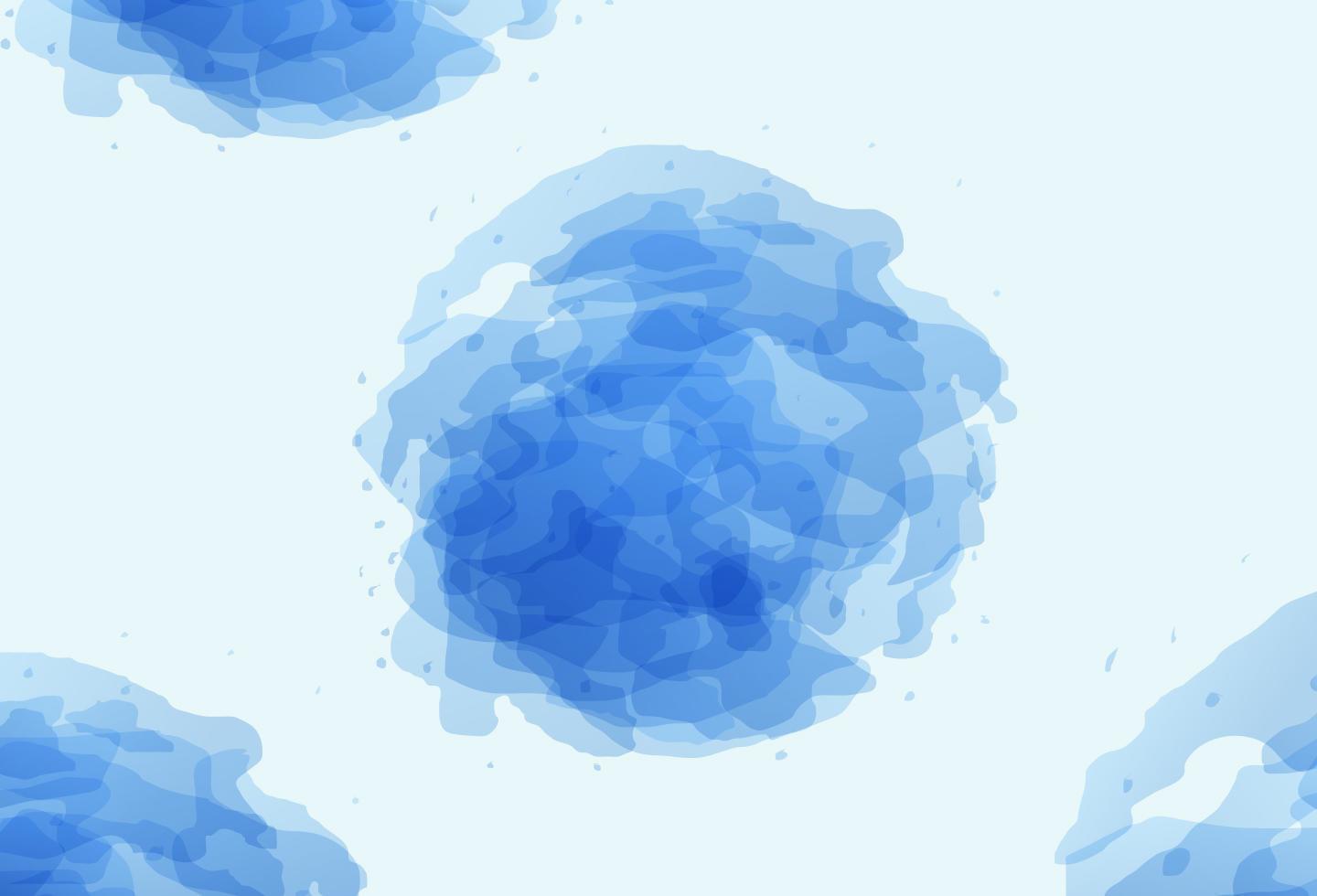 Pastellblau Aquarell Hintergrundvektor vektor