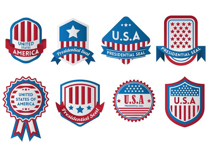 Gratis Presidential Seal Ikoner Vector