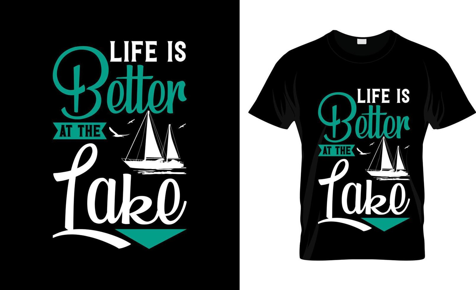 Segel-T-Shirt-Design, Segel-T-Shirt-Slogan und Bekleidungsdesign, Segel-Typografie, Segel-Vektor, Segel-Illustration vektor