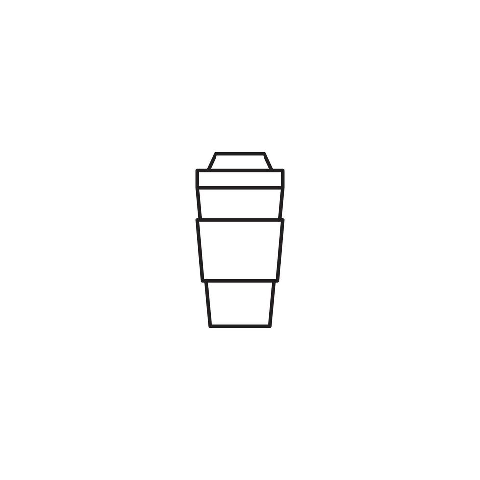 kaffe tumlare vektor för hemsida symbol ikon presentation