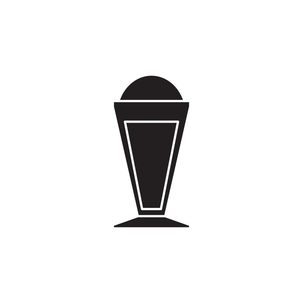 Eiskaffee-Vektor für Website-Symbol-Icon-Präsentation vektor