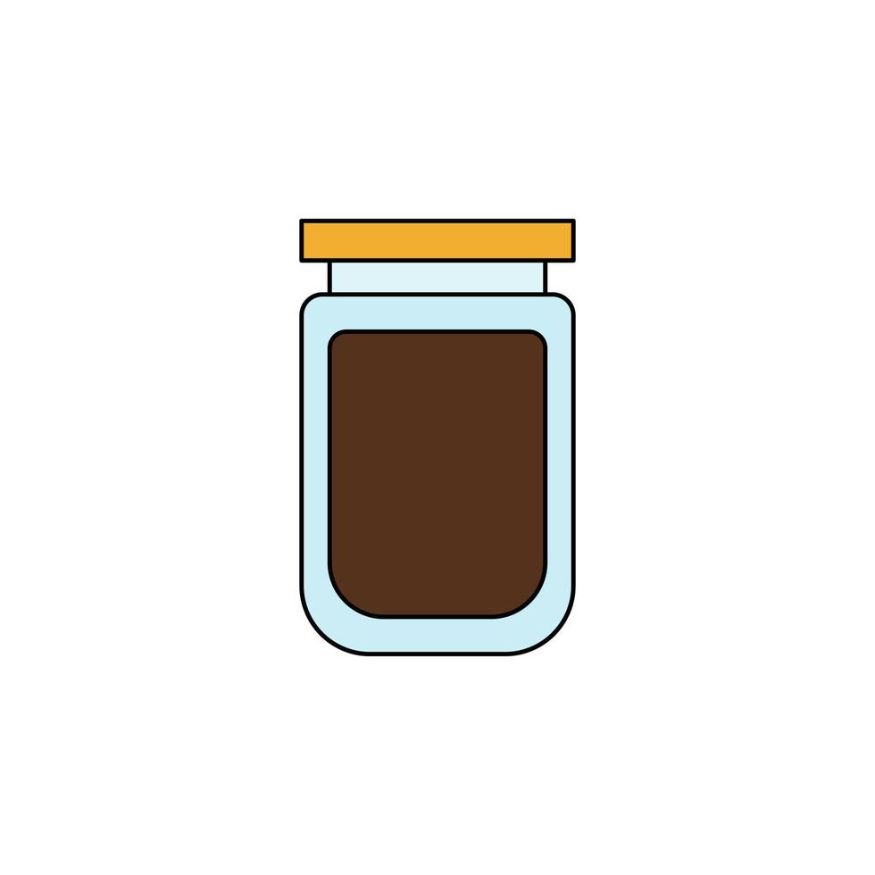 Instant-Kaffee-Vektor für Website-Symbol-Icon-Präsentation vektor