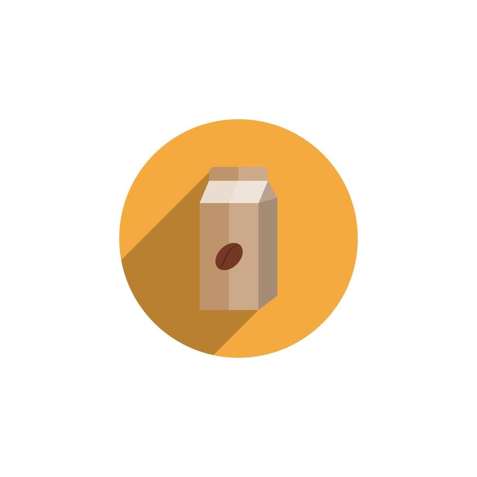 Kaffee-Paket-Vektor für Website-Symbol-Icon-Präsentation vektor