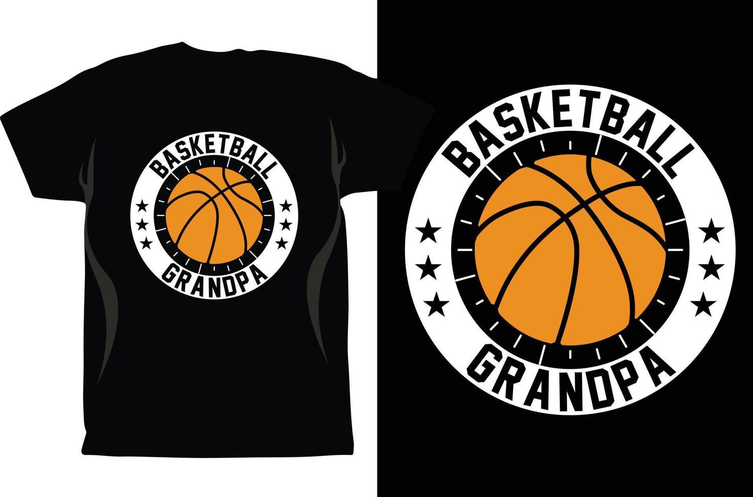 Basketball kostenlose Vektorgrafiken und T-Shirt-Design vektor