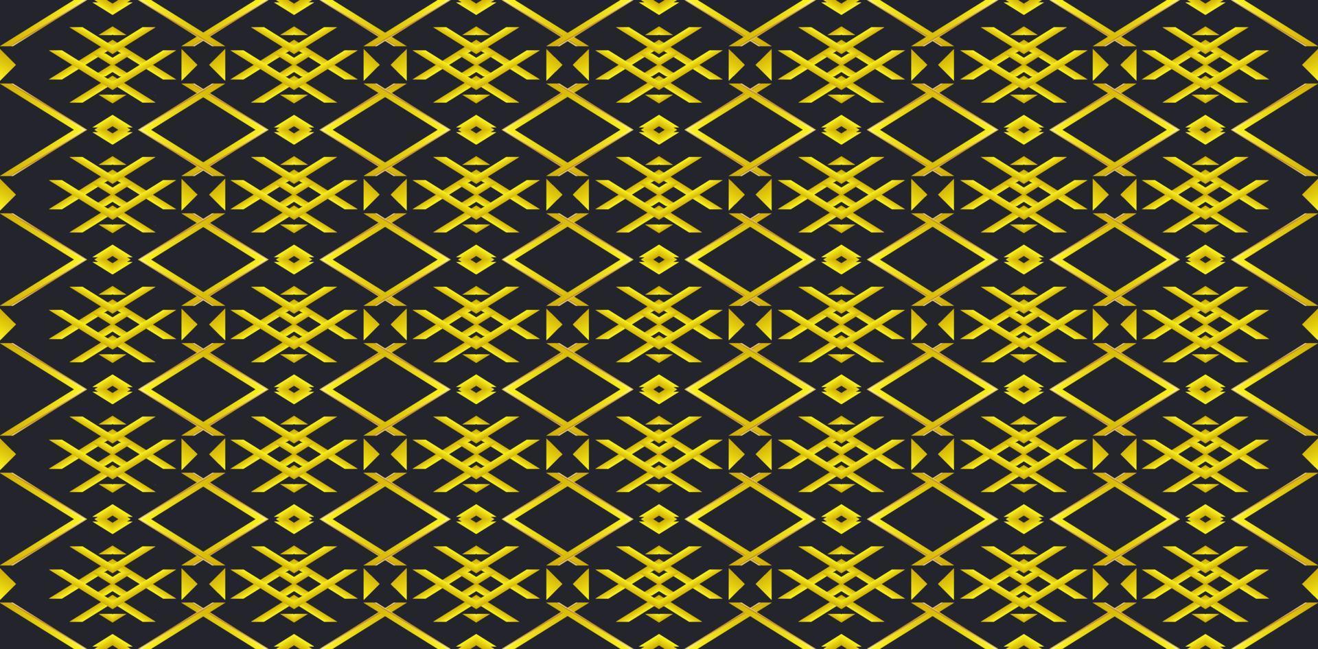 gelber und schwarzer Hintergrund mit abstrakten Streifen. vektor