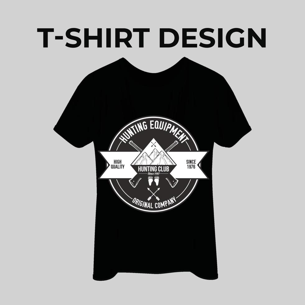 t-shirt designmall vektor