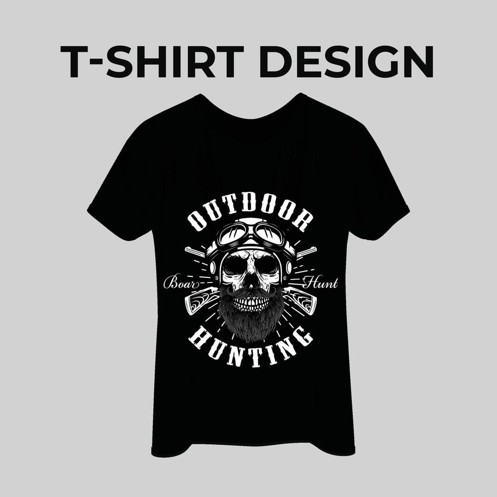 T-Shirt-Design-Vorlage vektor