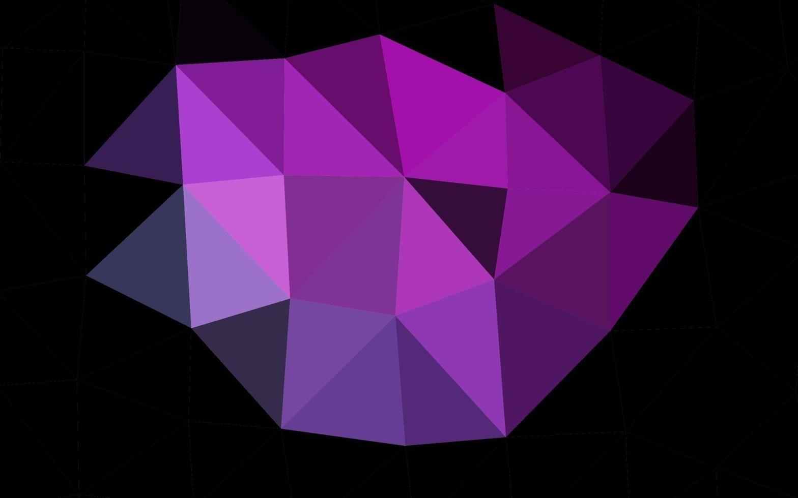 mörk rosa, blå vektor abstrakt polygonal layout.