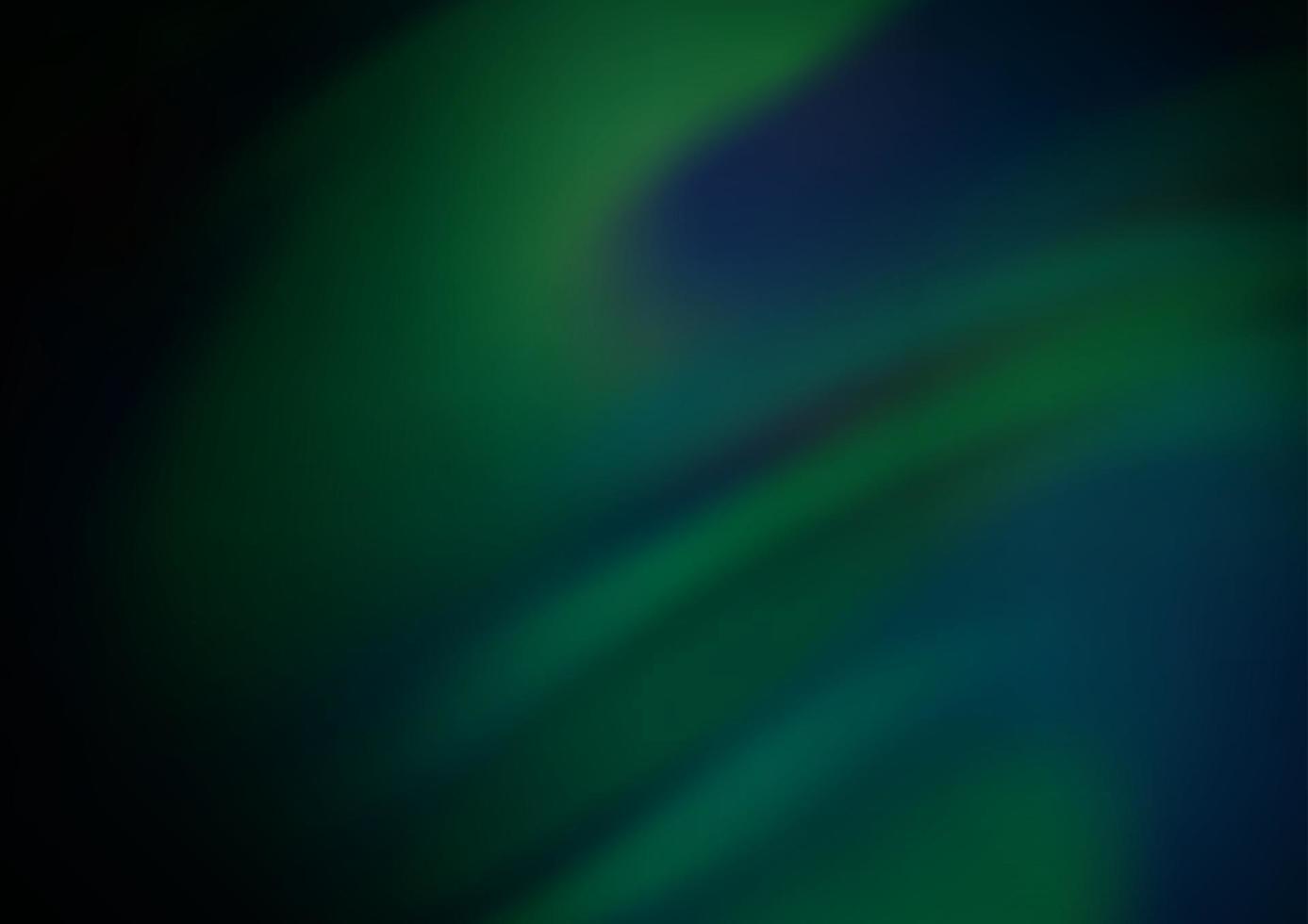 dunkelgrüner Vektor abstrakter heller Hintergrund.