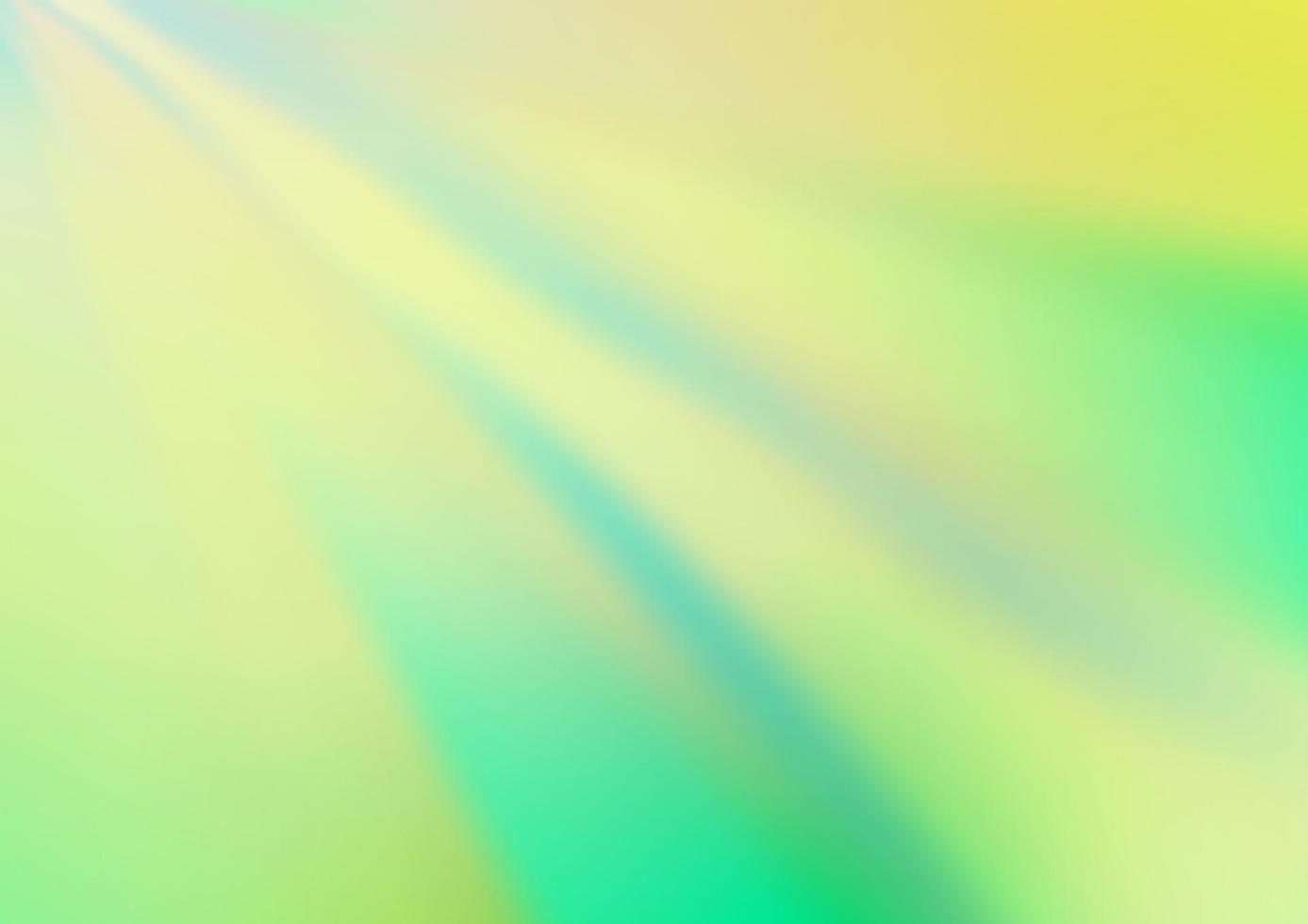 ljusgrön, gul vektor abstrakt suddig mall.