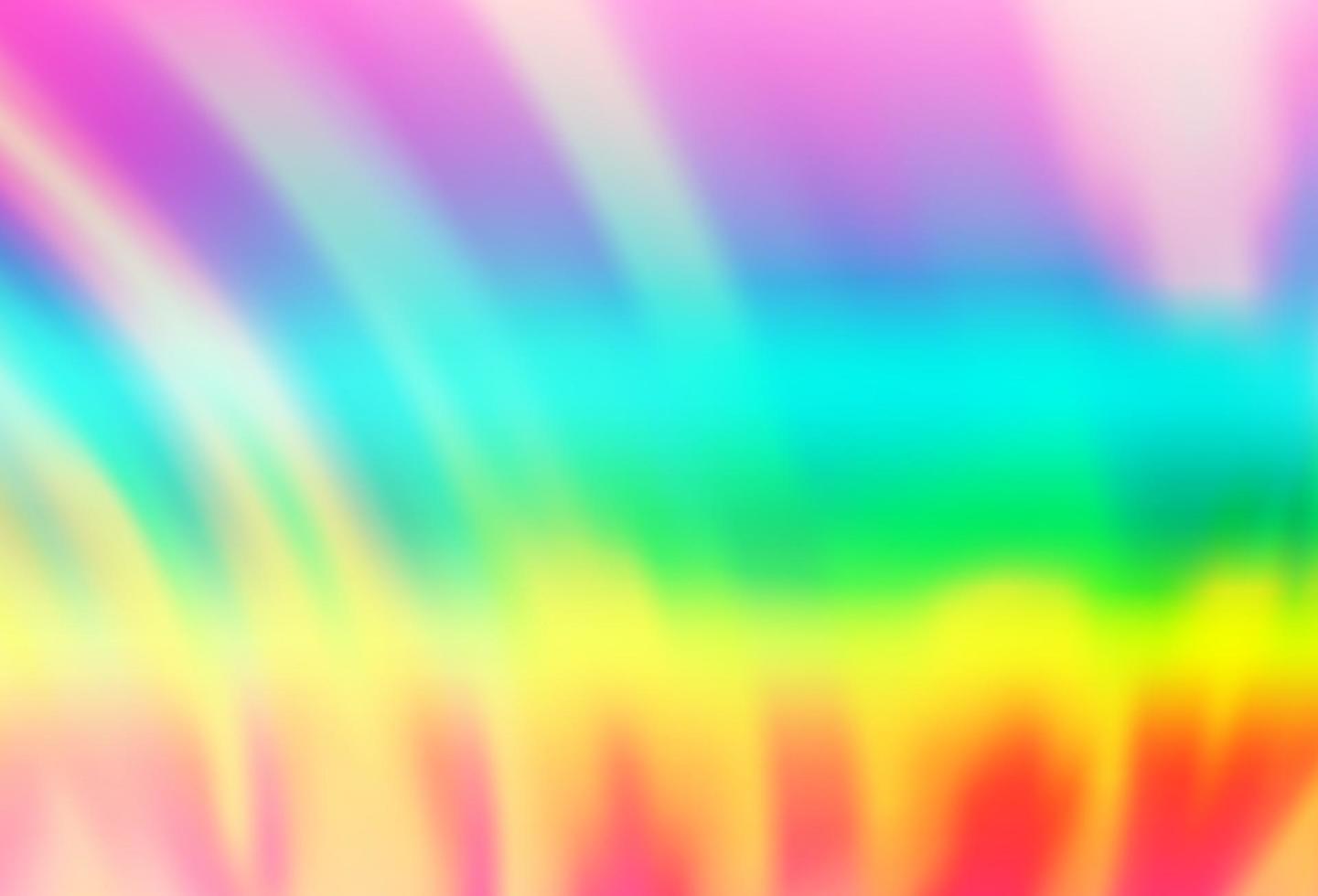 helles mehrfarbiges, Regenbogenvektormuster mit Blasenformen. vektor