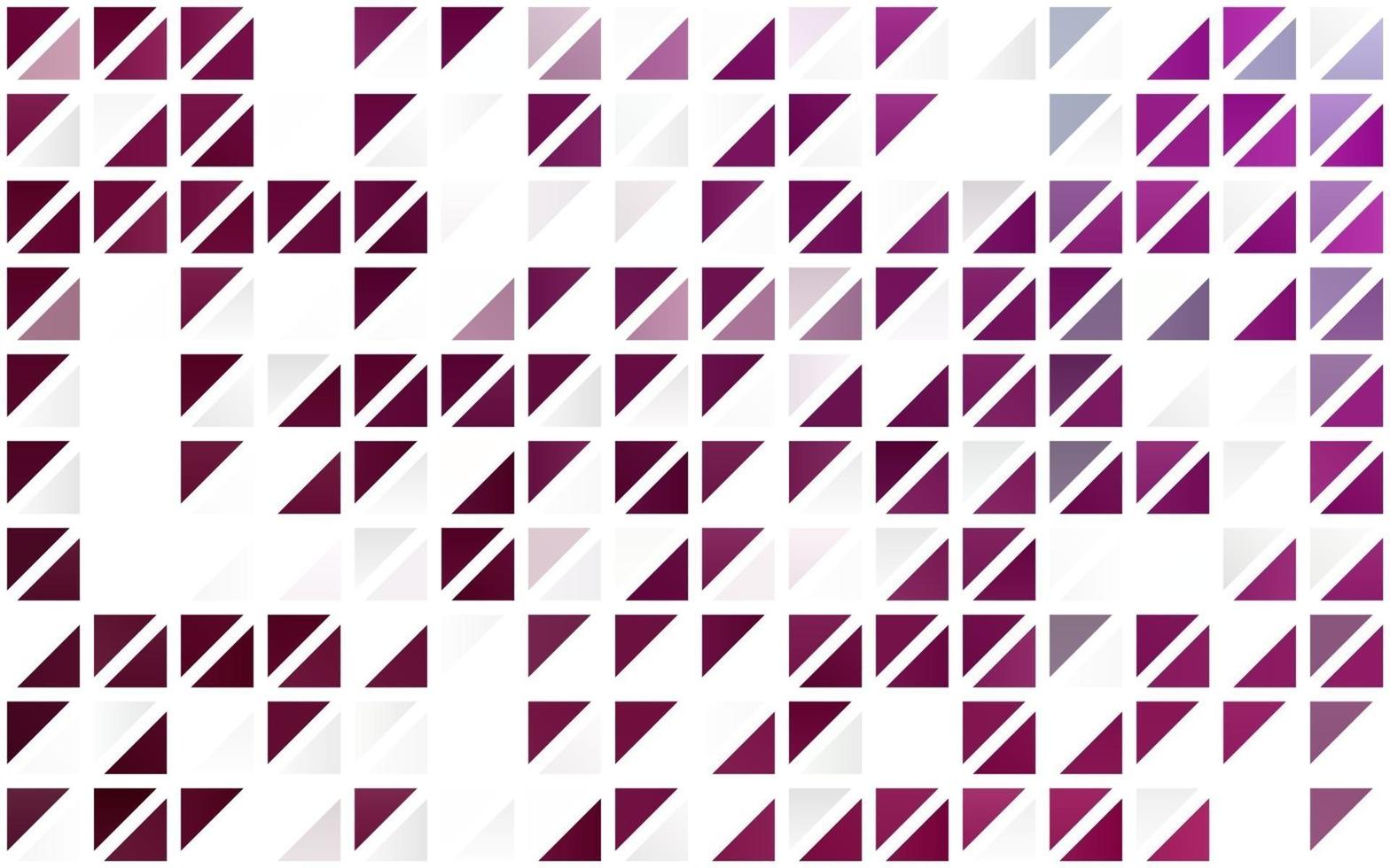 ljus rosa vektor sömlös layout med rader, trianglar.