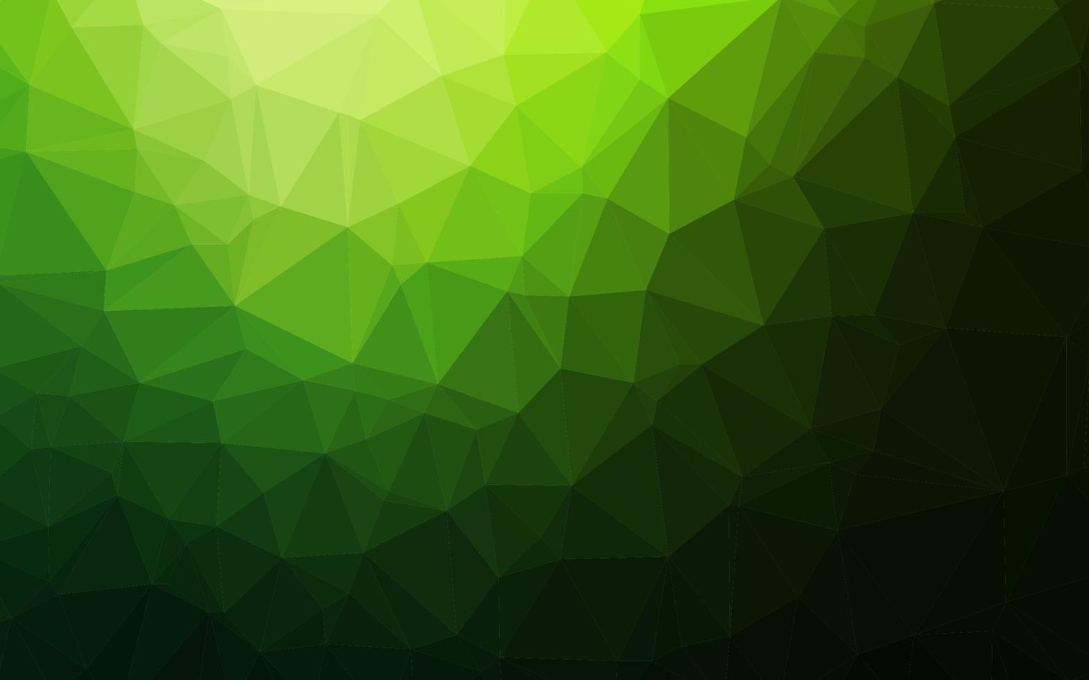 ljusgrön vektor suddig triangelstruktur.