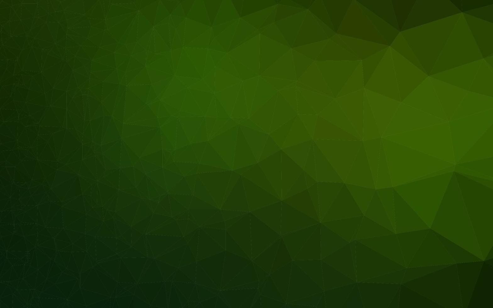 hellgrüner Vektorpolygonzusammenfassungshintergrund. vektor