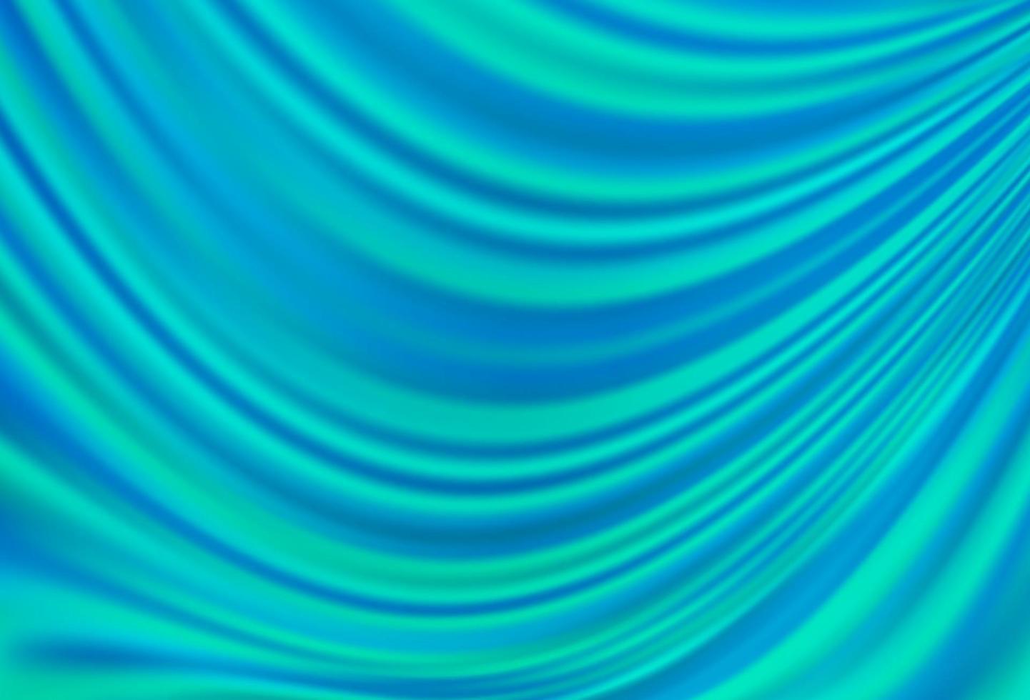 ljusblå vektor mall med böjda band.