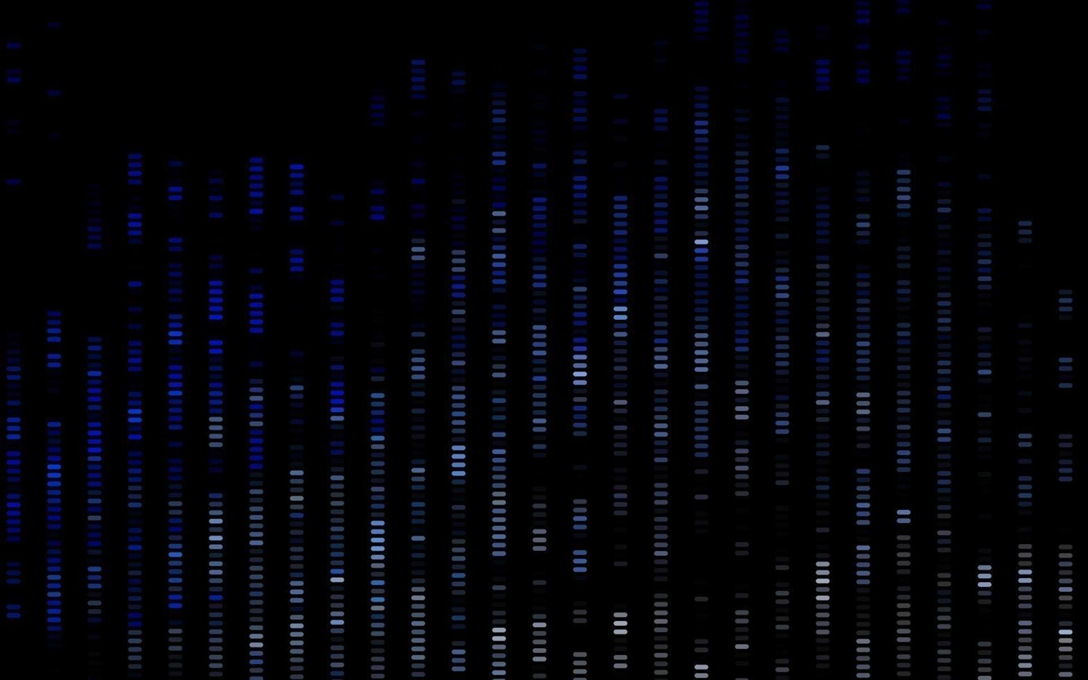 mörkblå vektor bakgrund med långa rader.