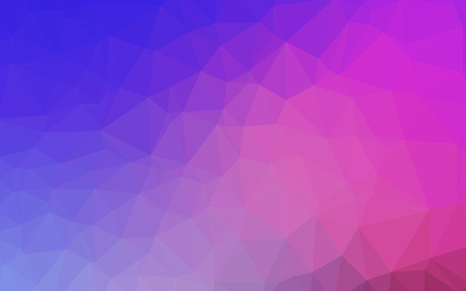 ljusrosa, blå vektor polygon abstrakt bakgrund.