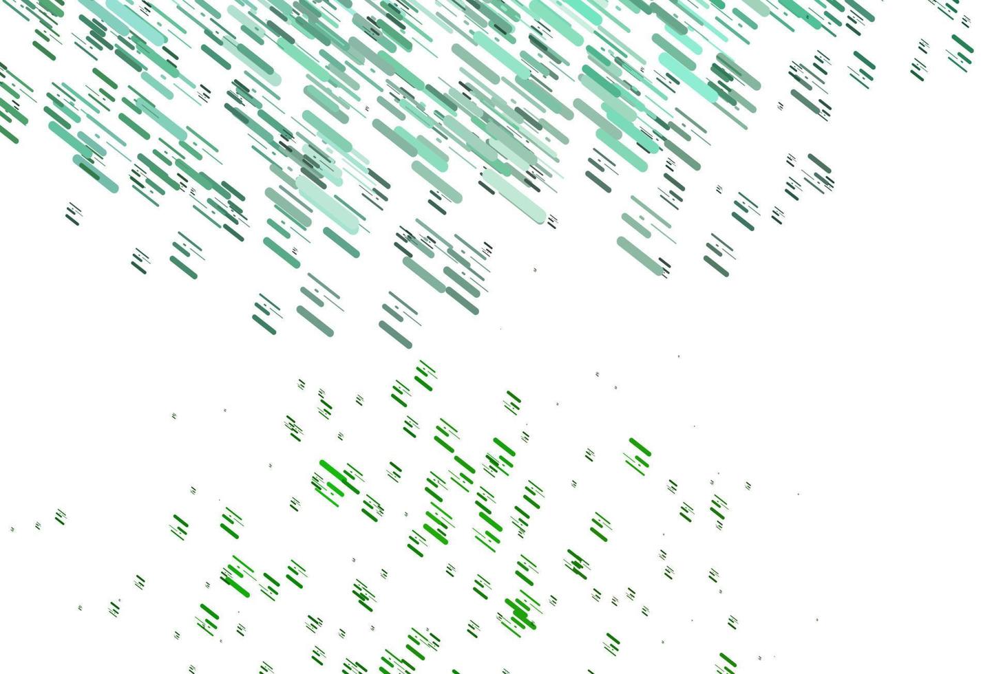hellgrüner Vektorhintergrund mit geraden Linien. vektor