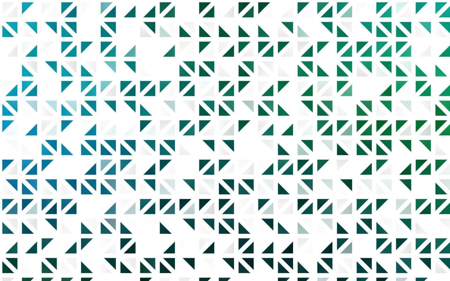 hellblauer, grüner Vektor nahtlose Abdeckung im polygonalen Stil.